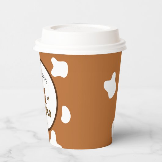 Gobelets En Papier First Rodeo (Gauche)