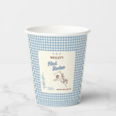 Gobelets En Papier First Rodeo Western Cowboy 1st Birthday Party (Recto)