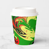 Gobelets En Papier Fissures afrocentriques (Recto)