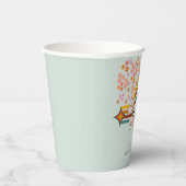 Gobelets En Papier Five Est Vibe Daisy Hippie Van Cinquième Anniversa (Droite)