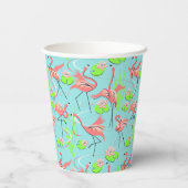 Gobelets En Papier Flamant rose Fandango (Verso)