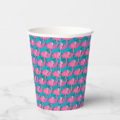 Gobelets En Papier Flamants roses néon (Droite)