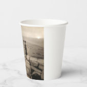 Gobelets En Papier Flapper Girls Sunrise Khufu Pyramid, Égypte 1920 (Verso)