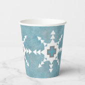 Gobelets En Papier Flèches d'hiver du sud-ouest (Verso)