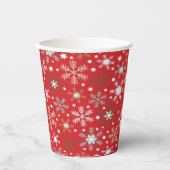 Gobelets En Papier Flèches rouges (Recto)