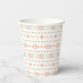 Gobelets En Papier Flèches tripartites Boho tasse de papier
