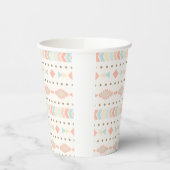 Gobelets En Papier Flèches tripartites Boho tasse de papier (Gauche)