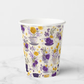 Gobelets En Papier Fleur dansante (Verso)