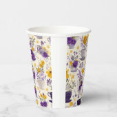 Gobelets En Papier Fleur dansante (Droite)