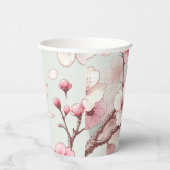 Gobelets En Papier Fleur de Cerisier (Droite)