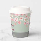 Gobelets En Papier Fleur de Lavande  (Gauche)