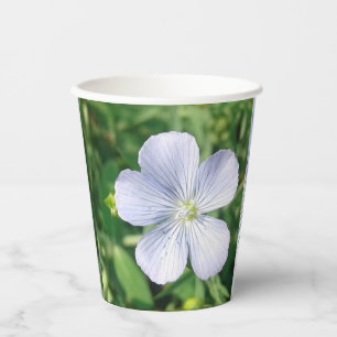 Gobelets En Papier Fleur de lin écologique