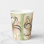 Gobelets En Papier Fleur fantaisie (Gauche)