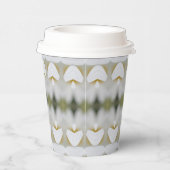 Gobelets En Papier Fleur marguerite avec Motif (Droite)