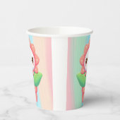 Gobelets En Papier Fleur mignonne, capricieuse en pot (Gauche)