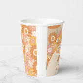 Gobelets En Papier Fleur rétro un bébé super (Droite)