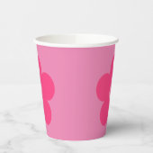 Gobelets En Papier Fleur rose (Gauche)