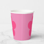 Gobelets En Papier Fleur rose (Droite)