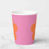 Gobelets En Papier Fleur rose (Gauche)