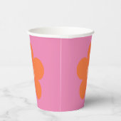 Gobelets En Papier Fleur rose (Droite)
