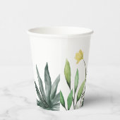 Gobelets En Papier Fleur rose rose rustique (Droite)