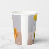 Gobelets En Papier Fleur sauvage et oranges (Droite)