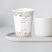 Gobelets En Papier Fleur sauvage Sun fleurs bébé fille tasse de papie