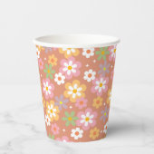 Gobelets En Papier Fleur super Power Daisies tasse de papier (Recto)