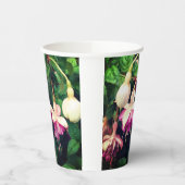 Gobelets En Papier Fleurs crème de cand pourpre (Gauche)
