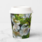 Gobelets En Papier Fleurs d'Apple (Verso)