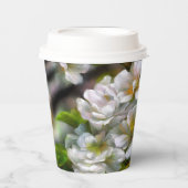 Gobelets En Papier Fleurs d'Apple (Recto)