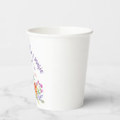 Gobelets En Papier Fleurs Folkart Cactus FIESTA personnalisées (Gauche)