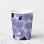 Gobelets En Papier Fleurs violettes (Verso)