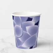 Gobelets En Papier Fleurs violettes (Recto)