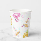 Gobelets En Papier Floatie Pool Party Anniversaire Party Coupes papie (Verso)
