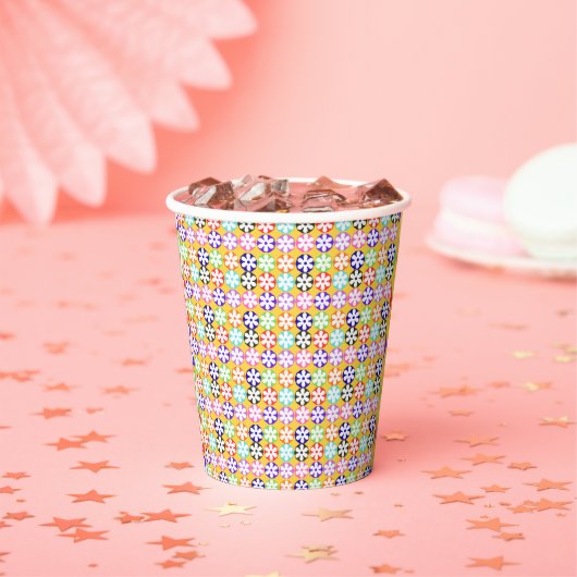 Gobelets En Papier floral (Insitu)