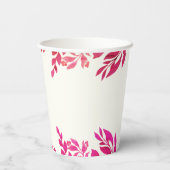 Gobelets En Papier Floral (Verso)