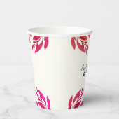 Gobelets En Papier Floral (Droite)