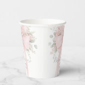 Gobelets En Papier  Floral Bow First Holy Communion Elegant (Droite)