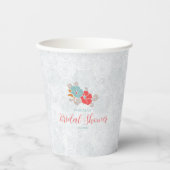 Gobelets En Papier "Floral Elegance" Collection (Recto)