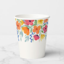 Flore brillante en aquarelle