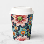 Gobelets En Papier Flower Paper cup (Gauche)