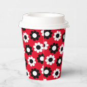 Gobelets en papier Flower Power (Droite)