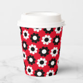 Gobelets en papier Flower Power (Recto)