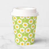 Gobelets en papier Flower Power (Droite)