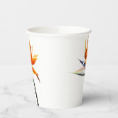 Gobelets En Papier Flower tropical orange paradise (Gauche)