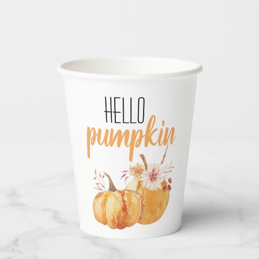 Gobelets En Papier Flowers (Verso)