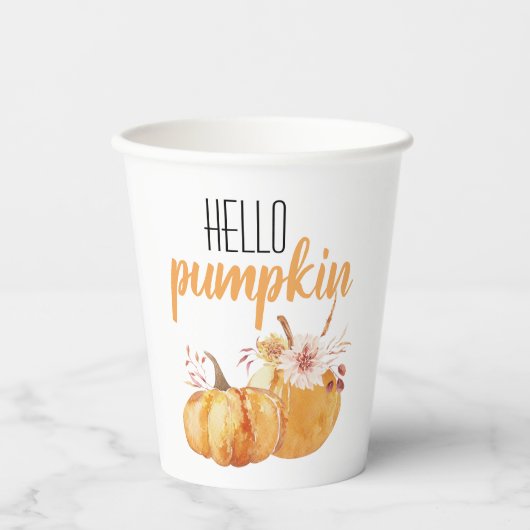 Gobelets En Papier Flowers (Recto)