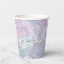 Flowers Magic Paper Cups