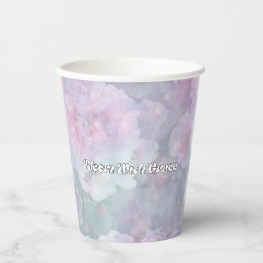 Gobelets En Papier Flowers Magic Paper Cups (Recto)